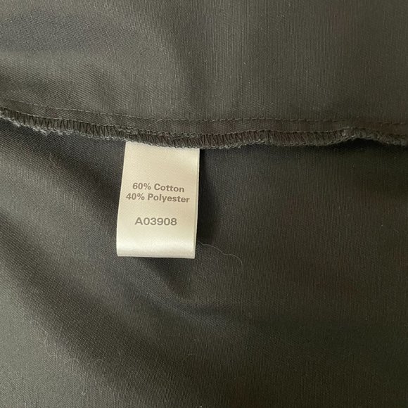 Appleseed's Black Cotton Chambray Skirt, 18P - Picture 9 of 9